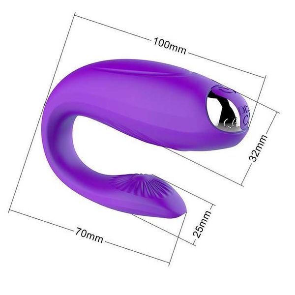 Вибратор для пар G-Sex USB Фиолетовый X0000980-2 фото