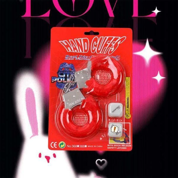 Набор игровой "Hand Cuffes & Cubes" красный &ndash; Садо-мазо X0000986-2 фото