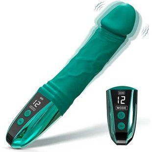 Реалістичний вібратор Satisfyer Lover 12 режимів зелений X0000960-2 фото