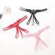 Стринги с бусинками и цветами - Розовый - S/M &ndash; Эротическое бельё X0000573-4 фото 2