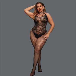 Сексуальный бодистокинг с открытым доступом и открытой спиной L-XXL &ndash; Эротическое бельё X00001091 фото
