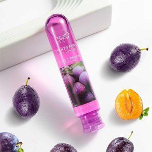 Їстівний лубрикант FRUITS FUN 80 мл - Слива &mdash; Інтимне мастило X00000123-8 фото