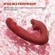 Вібратор 3в1 Pretty Love Night Lover 19 режимів червоний X00001095-1 фото 5