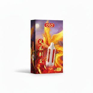 Презервативи стимулюючий з вусиками OLO Phoenix з силіконовою змазкою 18 см 2 шт. X00001202-2 фото