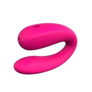 Парний вібратор для подвійної стимуляції G-Spot - Рожевий - Вібратори X00000294-1 фото