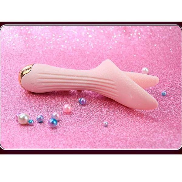 Вибратор лизун Flower Tongue USB - Светло-розовый - Вибраторы X0000717 фото